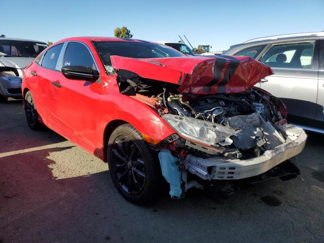 2HGFC2F55JH503568 - 2018 HONDA CIVIC LX RED photo 4