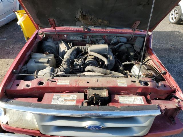 1FTCR10A5VUA21962 - 1997 FORD RANGER RED photo 11