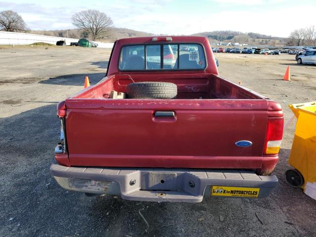 1FTCR10A5VUA21962 - 1997 FORD RANGER RED photo 6