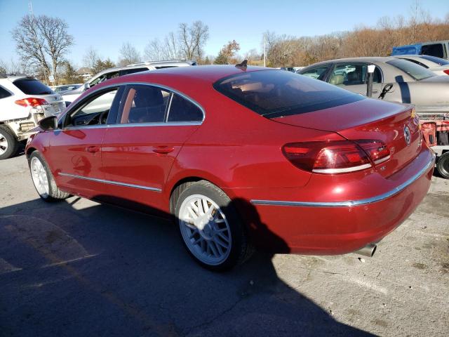 WVWGU7AN3DE554485 - 2013 VOLKSWAGEN CC VR6 4MOTION RED photo 2