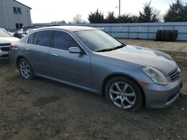 JNKCV51F75M303810 - 2005 INFINITI G35 SILVER photo 4