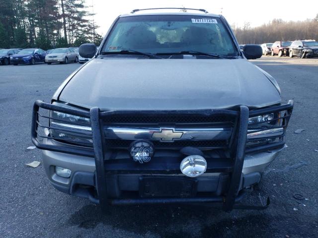 1GNDT13S422459493 - 2002 CHEVROLET TRAILBLAZE GRAY photo 5