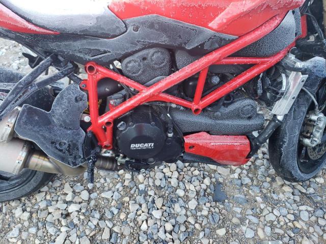 ZDM11BMV0CB010592 - 2012 DUCATI STREETFIGH 848 RED photo 7