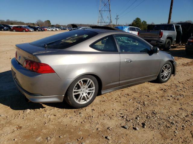 JH4DC548X6S006907 - 2006 ACURA RSX GRAY photo 3