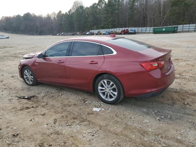 1G1ZD5ST5JF263480 - 2018 CHEVROLET MALIBU LT RED photo 2