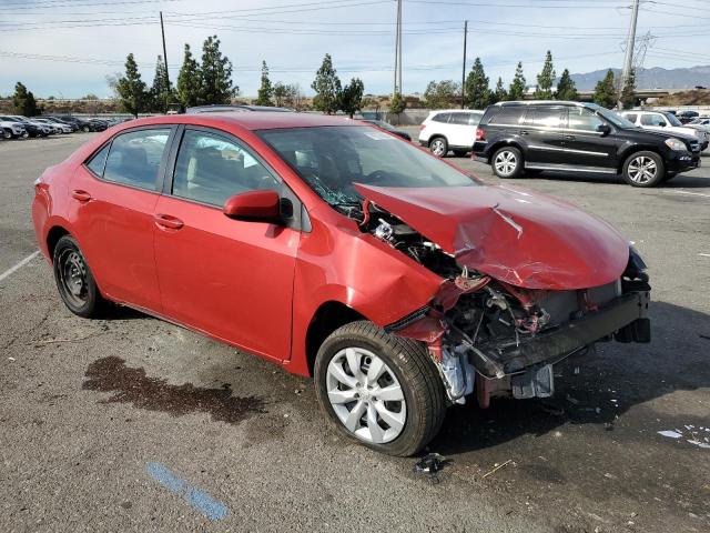 5YFBURHEXGP384998 - 2016 TOYOTA COROLLA L RED photo 4