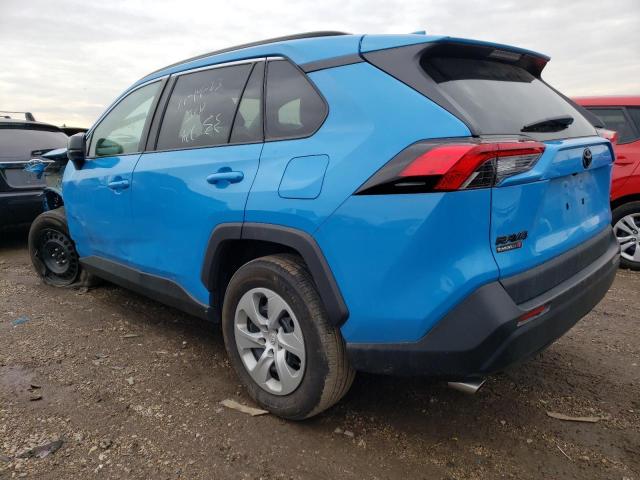 2T3H1RFV5MW168855 - 2021 TOYOTA RAV4 LE TURQUOISE photo 2