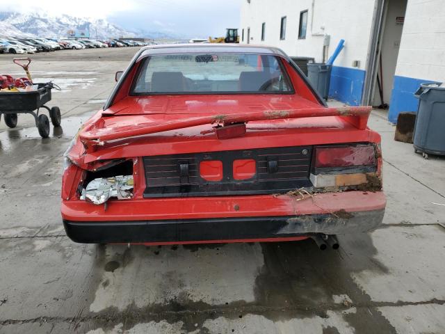 JT2AW15C9F0034550 - 1985 TOYOTA MR2 RED photo 6