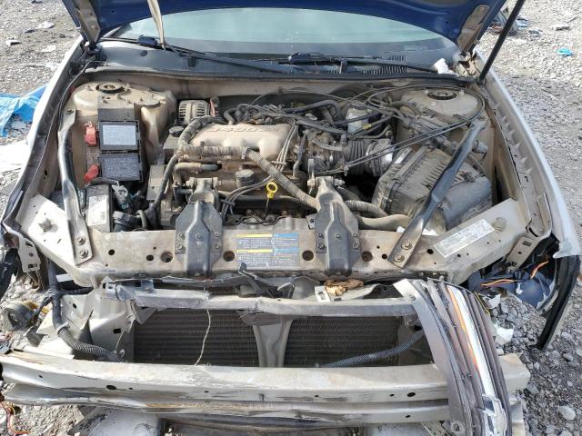 2G1WF52EX59236076 - 2005 CHEVROLET IMPALA SILVER photo 11