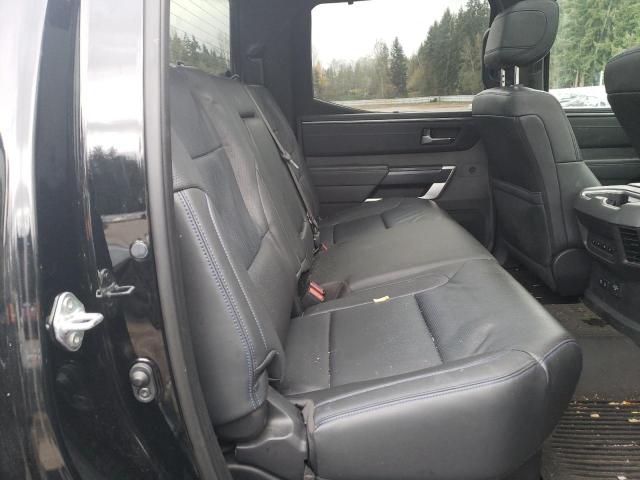 5TFNA5EC7NX005097 - 2022 TOYOTA TUNDRA CREWMAX PLATINUM შავი ფოტო 10