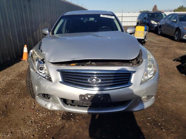 JN1DV6AP9CM700858 - 2012 INFINITI G25 BASE SILVER photo 5