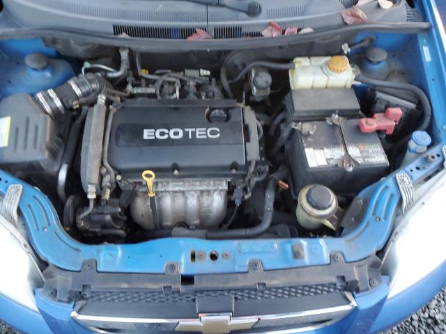 KL1TD5DE1AB135621 - 2010 CHEVROLET AVEO LS Mavi foto 11
