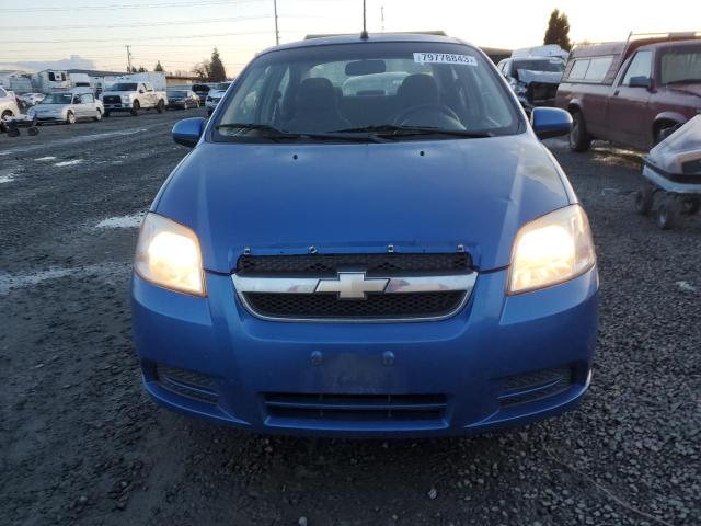 KL1TD5DE1AB135621 - 2010 CHEVROLET AVEO LS Mavi foto 5