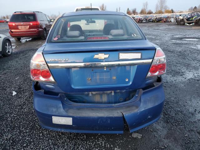 KL1TD5DE1AB135621 - 2010 CHEVROLET AVEO LS BLUE photo 6