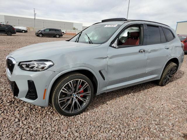 5UX83DP07N9K66995 - 2022 BMW X3 M40I GRAY photo 1