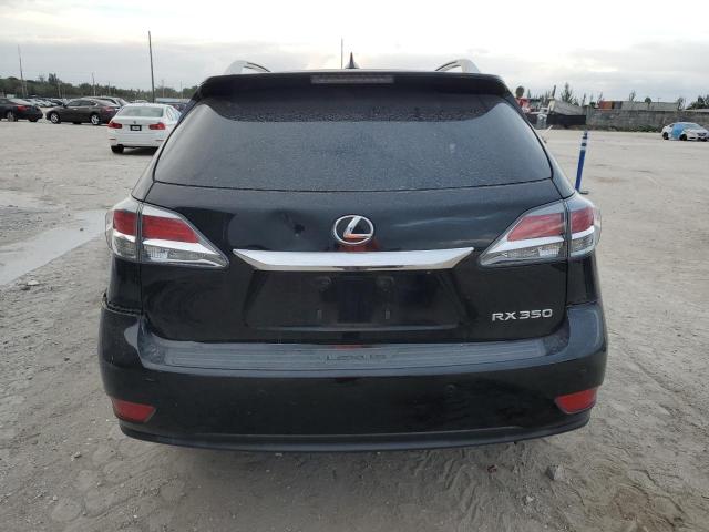 2T2ZK1BAXFC163438 - 2015 LEXUS RX 350 BLACK photo 6