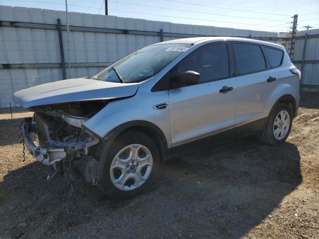 1FMCU0F72JUA54928 - 2018 FORD ESCAPE S SILVER photo 1