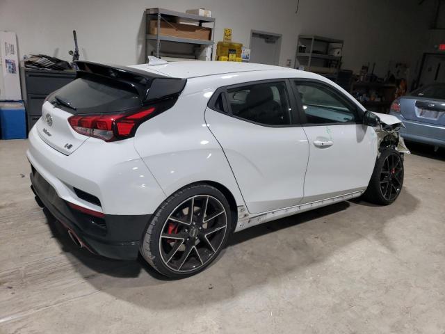 KMHT36AH6LU003490 - 2020 HYUNDAI VELOSTER N WHITE photo 3