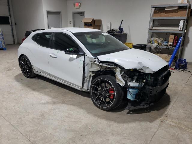 KMHT36AH6LU003490 - 2020 HYUNDAI VELOSTER N WHITE photo 4