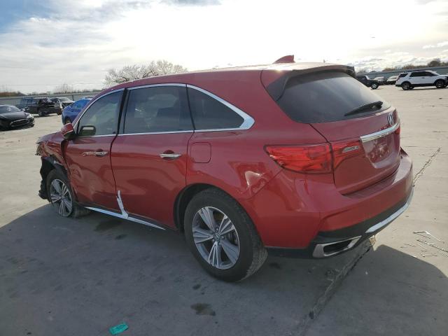 5J8YD4H32LL018646 - 2020 ACURA MDX RED photo 2