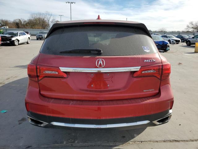 5J8YD4H32LL018646 - 2020 ACURA MDX RED photo 6