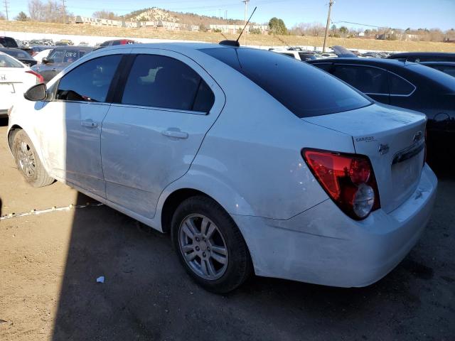 1G1JC5SG7G4150170 - 2016 CHEVROLET SONIC LT WHITE photo 2