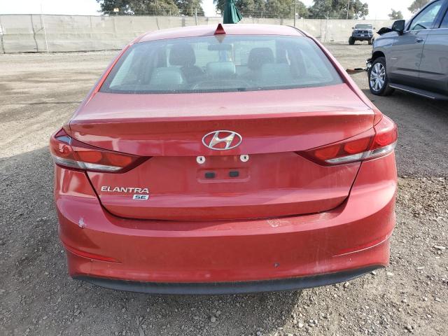 5NPD74LF7HH084210 - 2017 HYUNDAI ELANTRA SE BURGUNDY photo 6