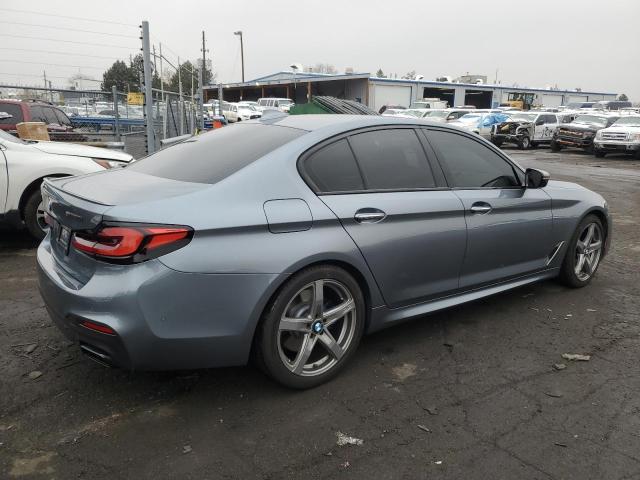 WBAJB9C5XJB035108 - 2018 BMW M550XI GRAY photo 3