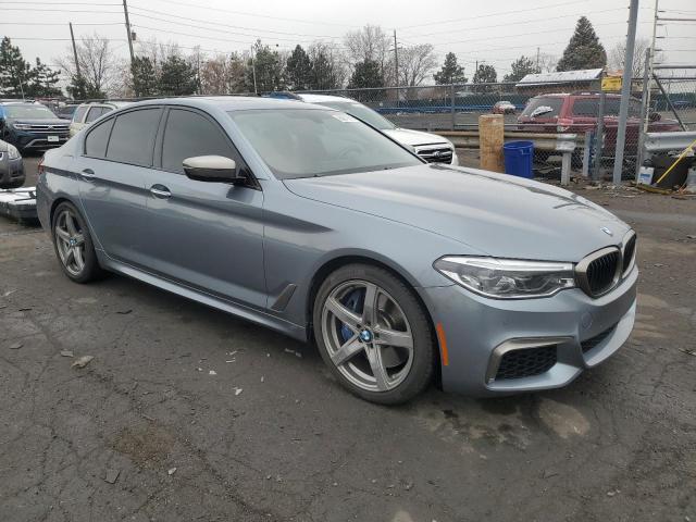 WBAJB9C5XJB035108 - 2018 BMW M550XI GRAY photo 4