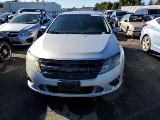 3FAHP0KC8AR104491 - 2010 FORD FUSION SPORT SILVER photo 5