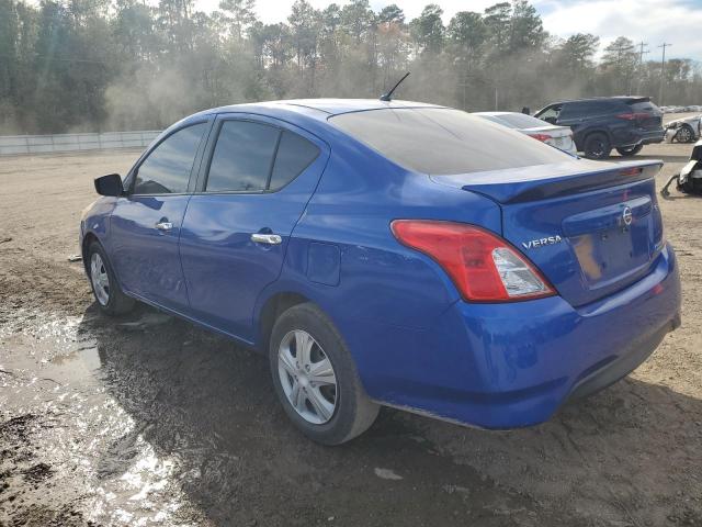 3N1CN7AP9GL804526 - 2016 NISSAN VERSA S BLUE photo 2