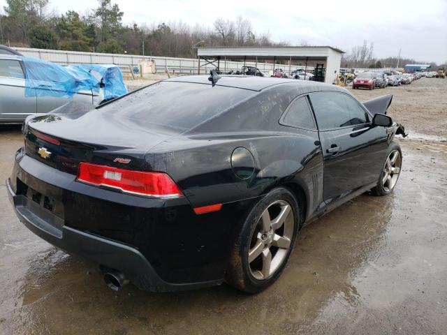 2G1FB1E38E9199723 - 2014 CHEVROLET CAMARO LT BLACK photo 3