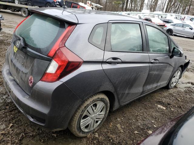 3HGGK5H46KM713189 - 2019 HONDA FIT LX CHARCOAL photo 3