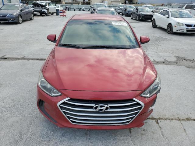 5NPD84LF3HH117569 - 2017 HYUNDAI ELANTRA SE RED photo 5