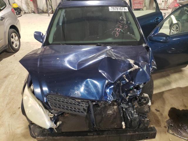 2T1KR32E77C624807 - 2007 TOYOTA COROLLA MA XR BLUE photo 11