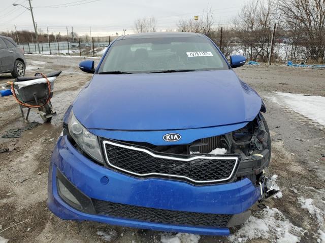 KNAGR4A63B5122921 - 2011 KIA OPTIMA SX BLUE photo 5