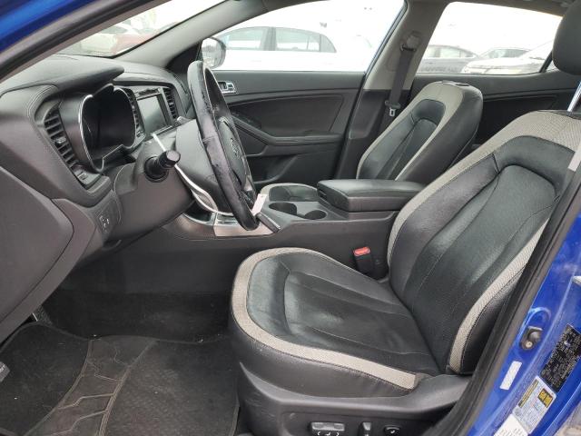 KNAGR4A63B5122921 - 2011 KIA OPTIMA SX BLUE photo 7