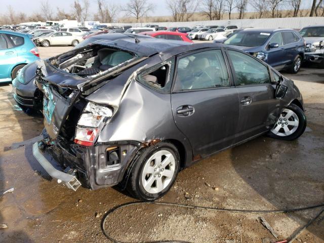 JTDKB20U673272725 - 2007 TOYOTA PRIUS GRAY photo 3