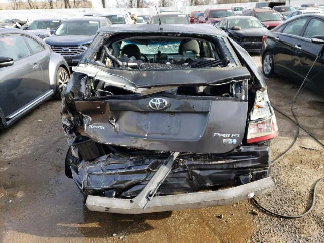 JTDKB20U673272725 - 2007 TOYOTA PRIUS GRAY photo 6