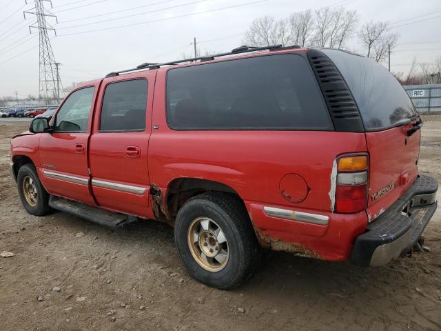 1GKFK16Z12J198671 - 2002 GMC YUKON XL K1500 RED photo 2