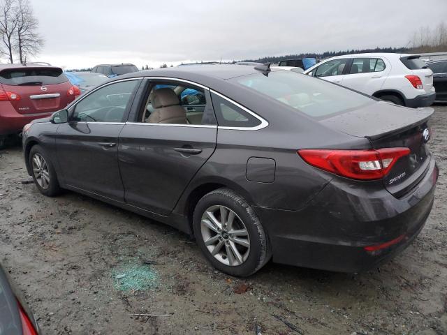 5NPE24AF9GH262252 - 2016 HYUNDAI SONATA SE CHARCOAL photo 2