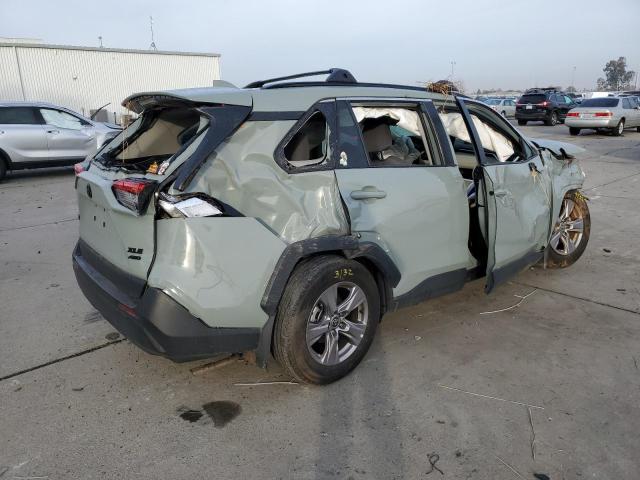 2T3P1RFV7NW306294 - 2022 TOYOTA RAV4 XLE GRAY photo 3