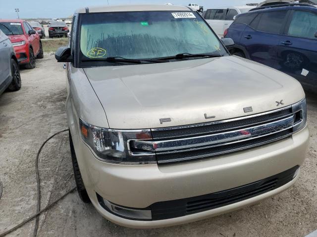 2FMGK5C84JBA04927 - 2018 FORD FLEX SEL SILVER photo 5