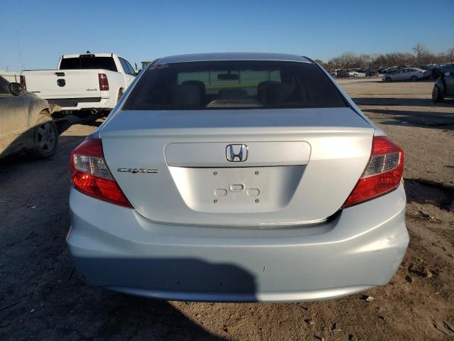 2HGFB2F56CH571836 - 2012 HONDA CIVIC LX SILVER photo 6