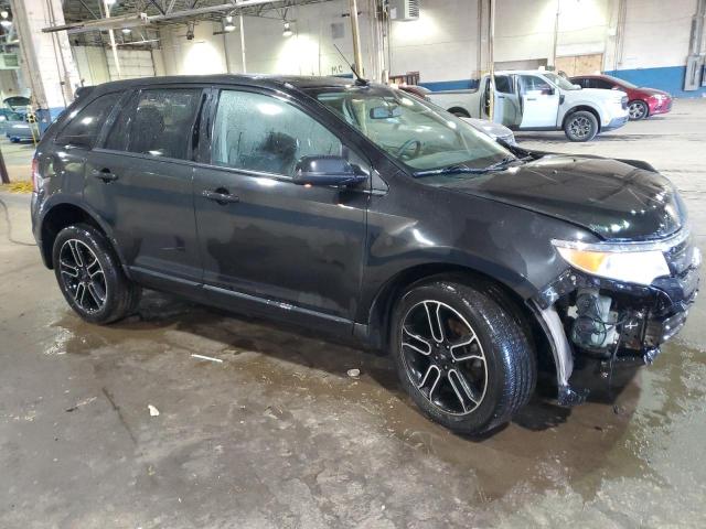 2FMDK3JC3EBB34878 - 2014 FORD EDGE SEL BLACK photo 4