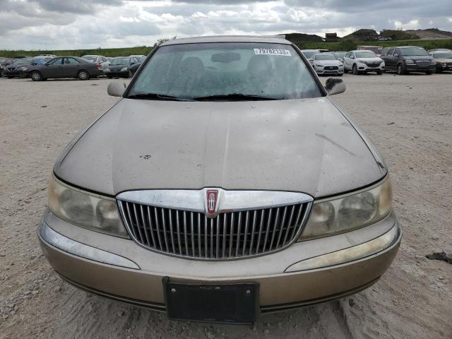 1LNHM97V61Y696164 - 2001 LINCOLN CONTINENTA GOLD photo 5