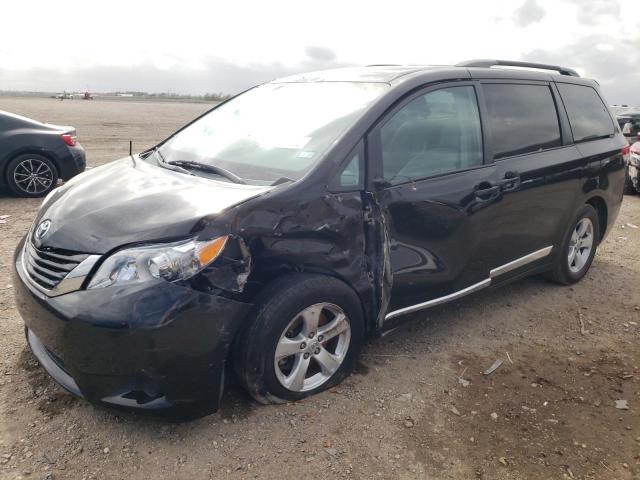 5TDKK3DC2CS178728 - 2012 TOYOTA SIENNA LE BLACK photo 1