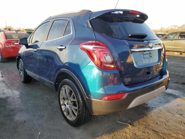 KL4CJ1SBXKB873805 - 2019 BUICK ENCORE SPORT TOURING BLUE photo 2