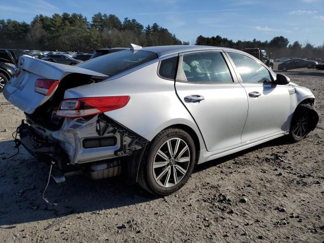 5XXGT4L35KG375385 - 2019 KIA OPTIMA LX SILVER photo 3