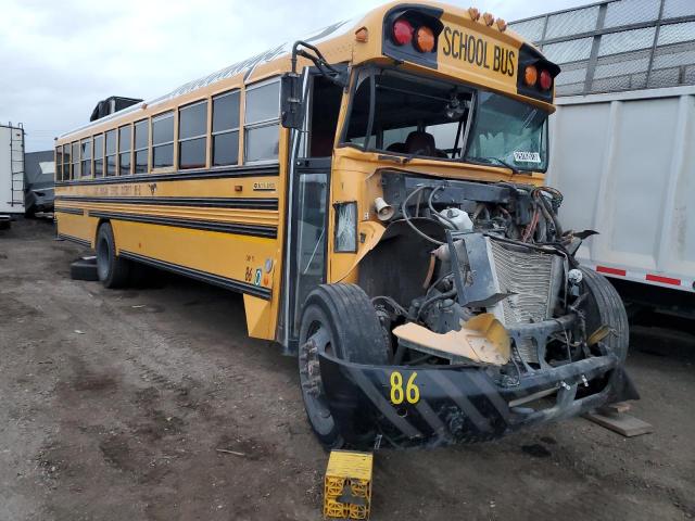 1BAKGCPA38F245365 - 2008 BLUE BIRD SCHOOL BUS YELLOW photo 4